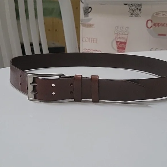 ritz | Accessories | Ritz Brand All Leather Belt | Poshmark display picture 3